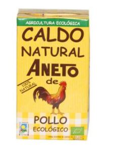 Imagen de caldo de pollo natural de Aneto