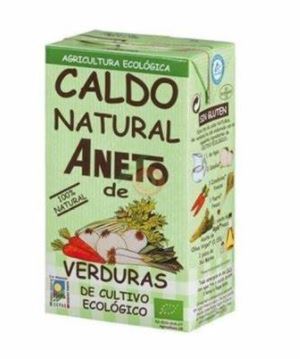 Imagen de caldo natural de verduras Aneto