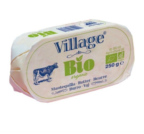 Imagen de mantequilla Eco sin sal 250 g de Village