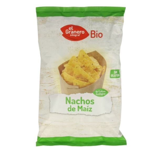 Imagen de paquete de Nachos de Maíz bio El Granero Integra, 125 g