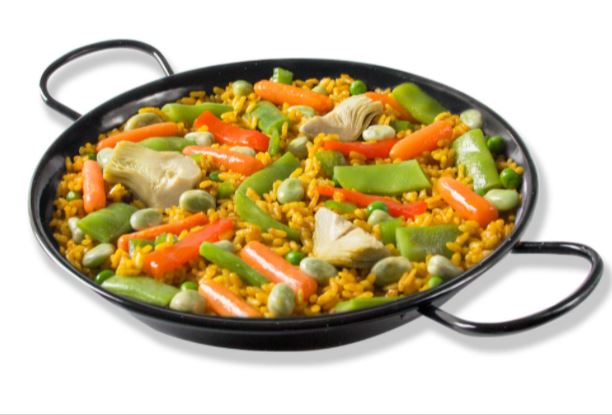 Imagen de paella de verduras