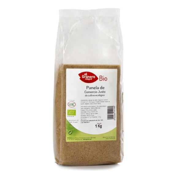 Imagen de panela de Comercio Justo ecológico 1 kg de El Granero Bio