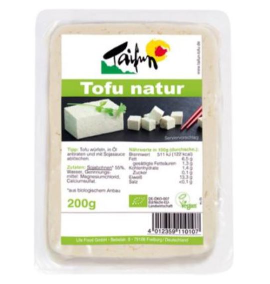 Imagen de paquete de tofu natur 200 g de Taifun